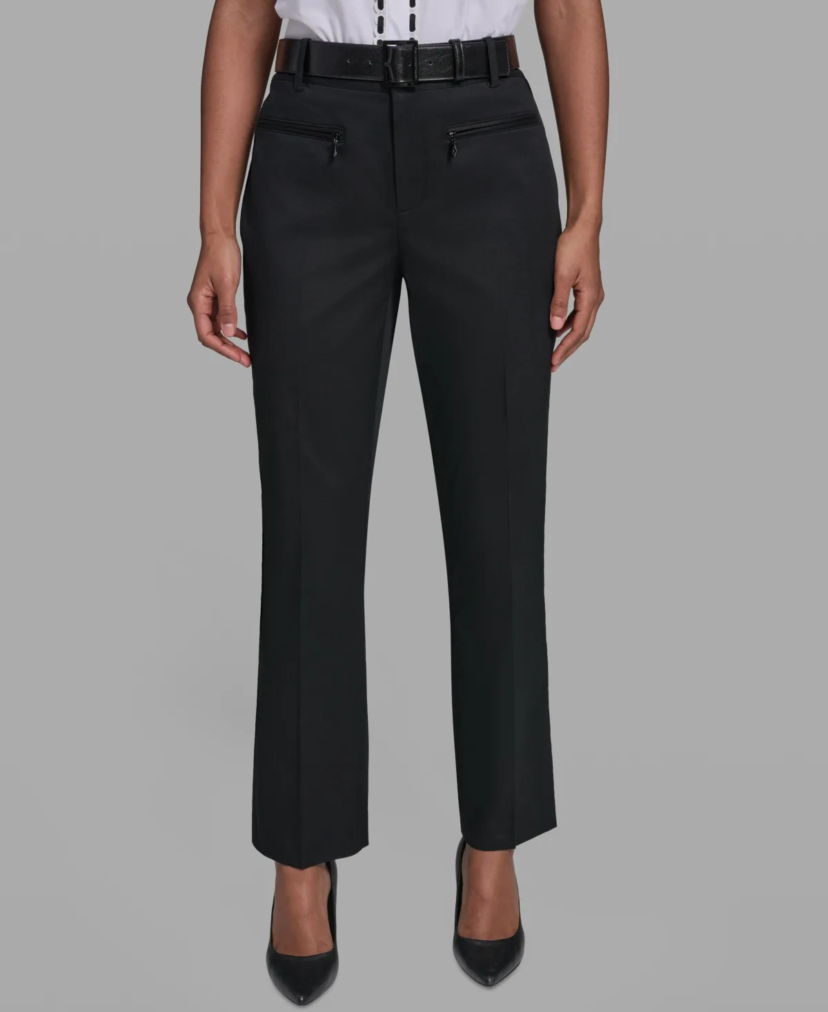Long Wide-Leg Pants by Karl Lagerfeld Paris