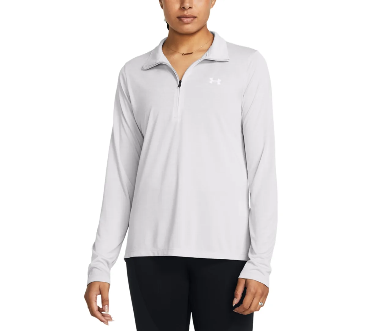 Twist Tech Quarter-Zip Logo Top by Under Armour