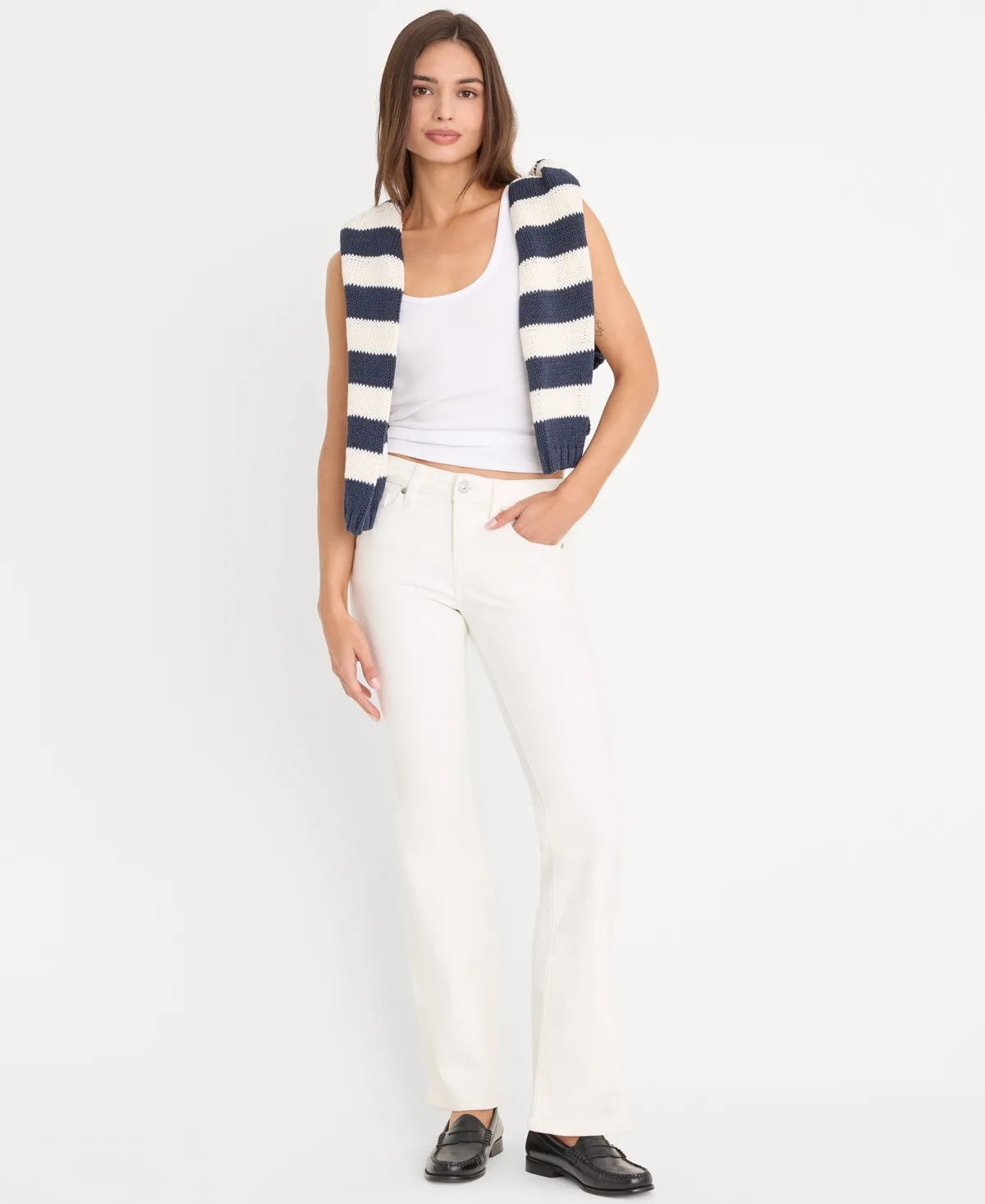 Low-Rise Bootcut Jeans by Good American