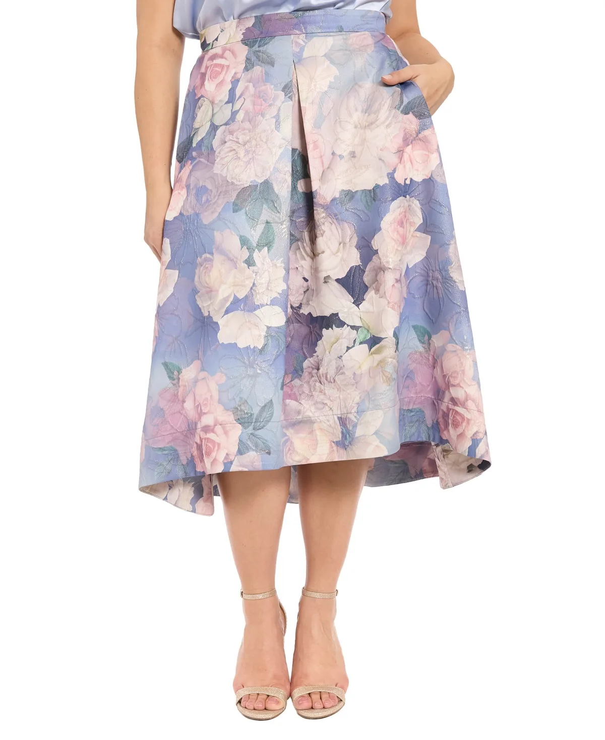 Pleated Organza Skirt by Muse
