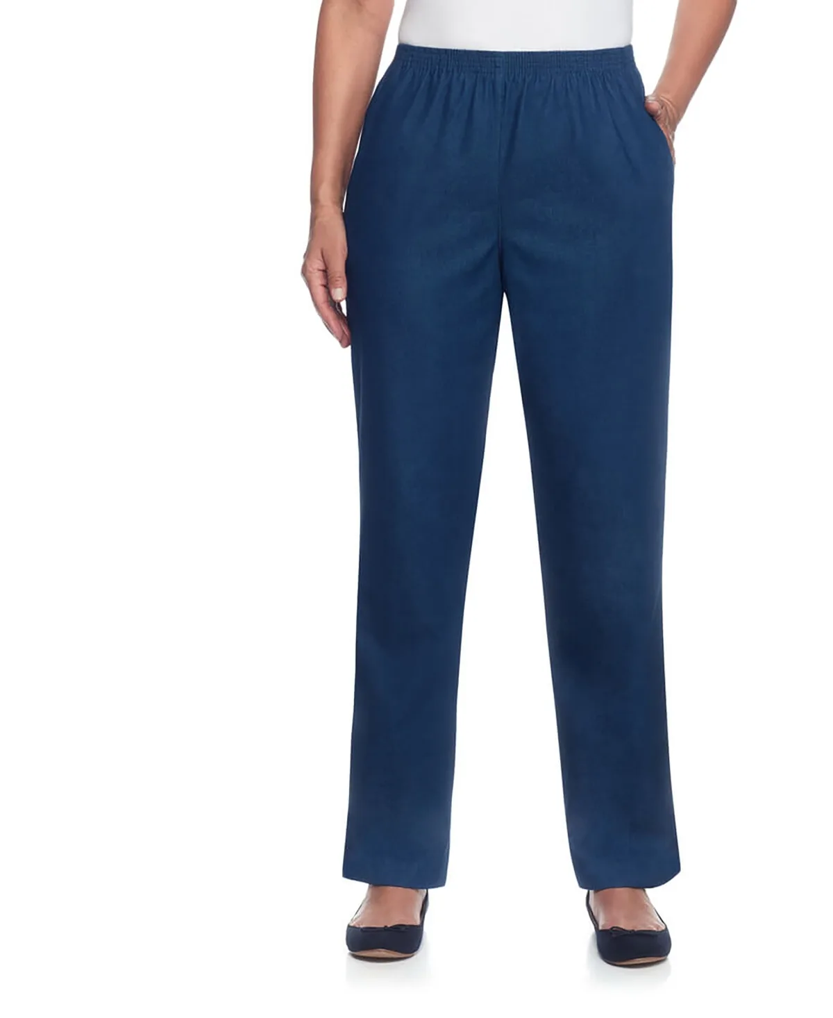 Classics Pull-On Denim Pants by Alfred Dunner