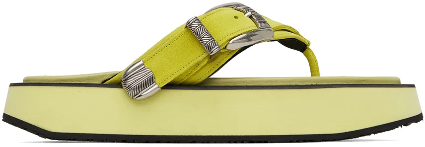 Green Tylus Sandals