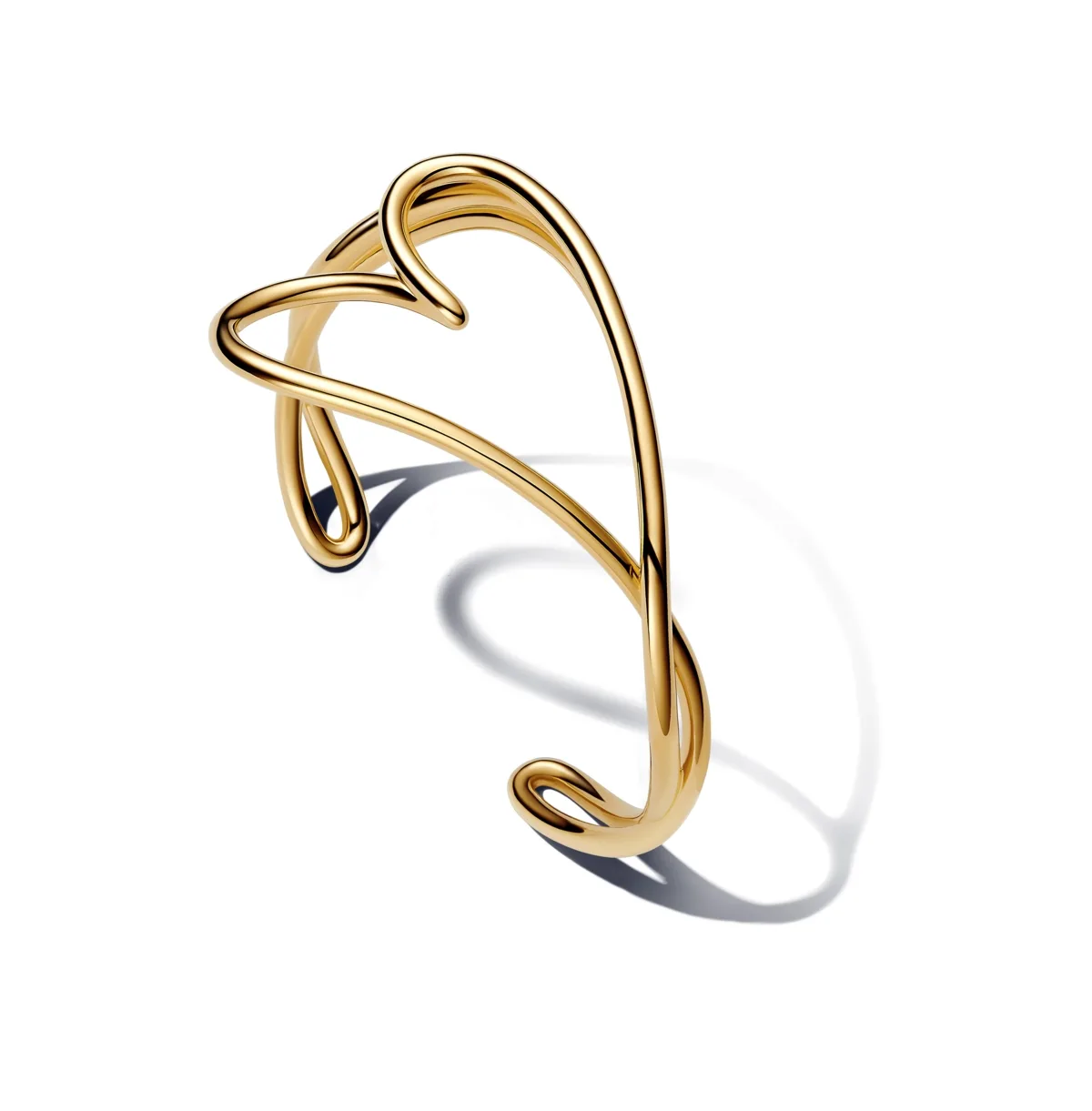 Heart Shaped Bangle Bracelet by Pandora