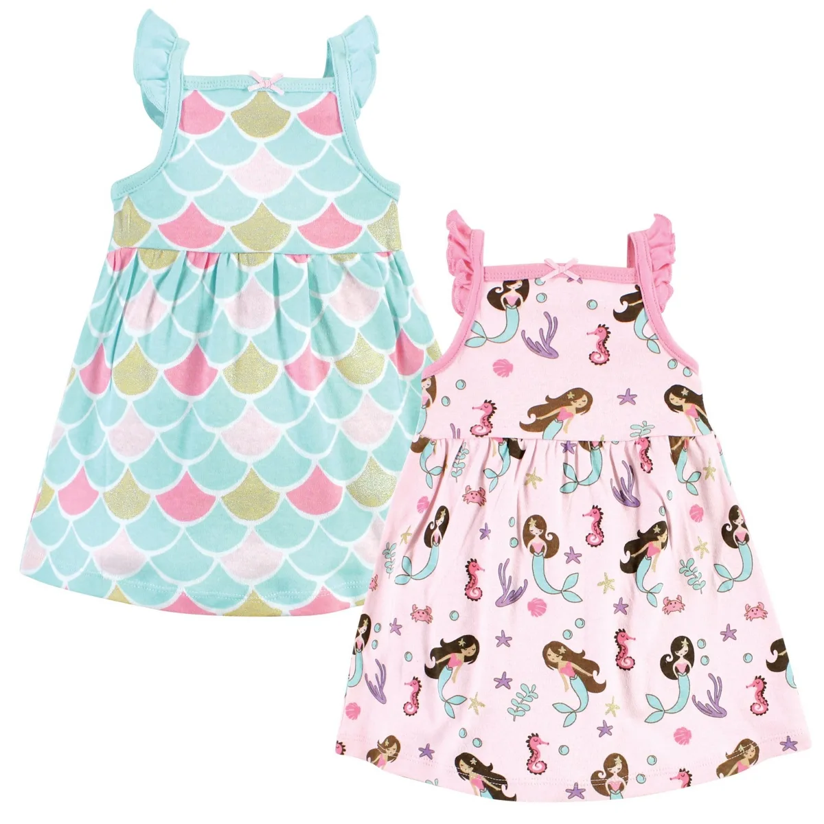 2Pk Sleeveless Dress by Hudson Baby