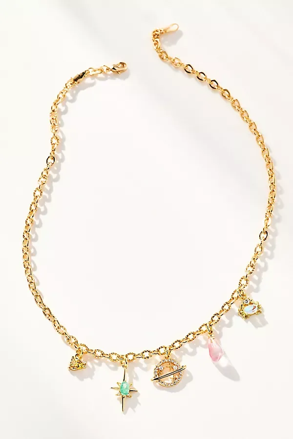 Mother Nature Dainty Charm Necklace