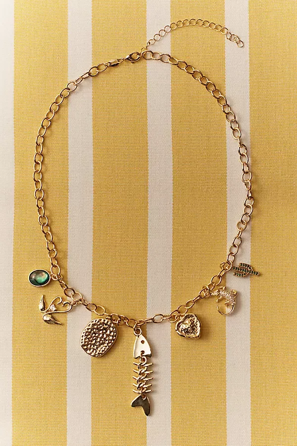 Dainty Take a Hike Charm Necklace by Boxbar