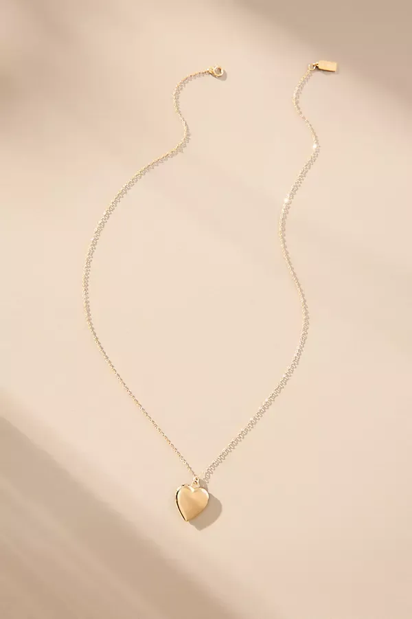 Roxy Heart Locket Necklace