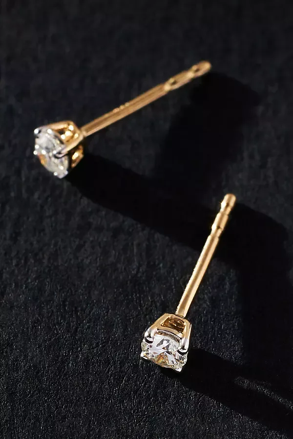 Classic Diamond Post Earrings