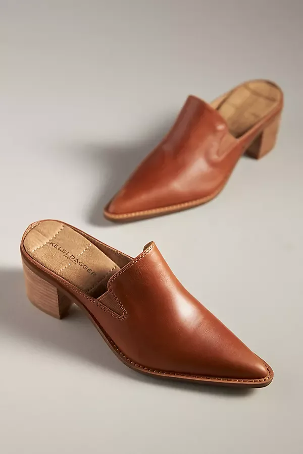Mason Pointed-Toe Mules by Kelsi Dagger Brooklyn