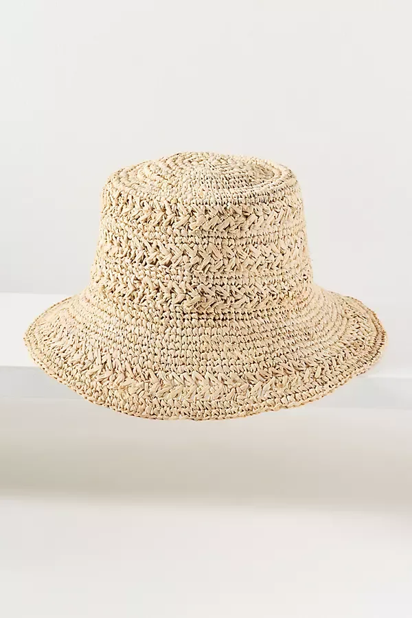 Sigrid Raffia Bucket Hat