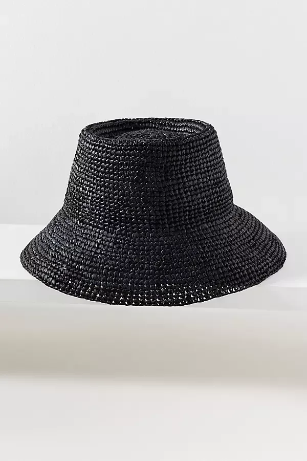 Tali Raffia Bucket Hat by Wyeth