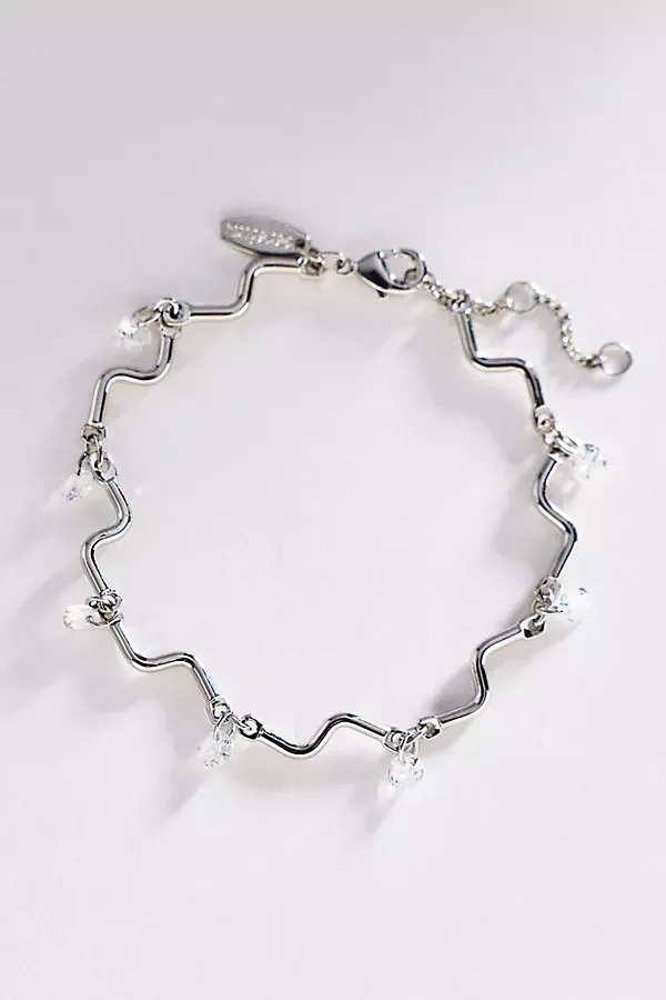 Swirled Crystal Bracelet by By Anthropologie