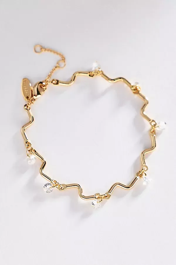 Swirled Crystal Bracelet