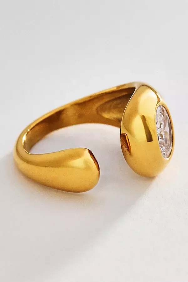 Open Bezel Ring