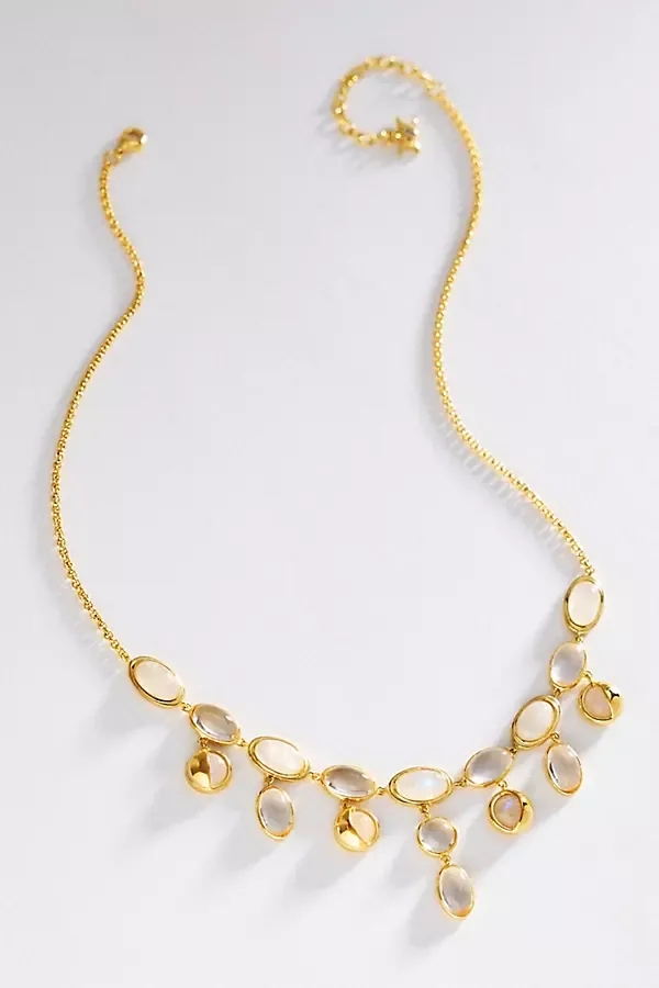 Midnight Reflection Collar Necklace
