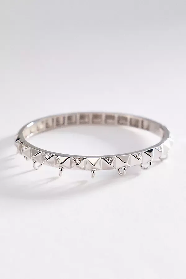 Sapphire Armor Hinge Cuff Bracelet by Awe Inspired