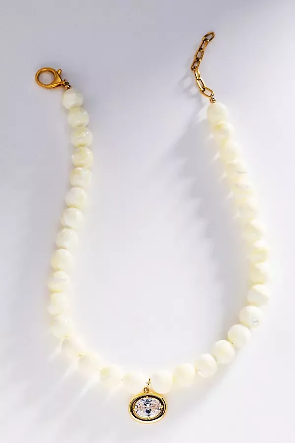 ALV Jewels Blanc Naples Beaded Necklace
