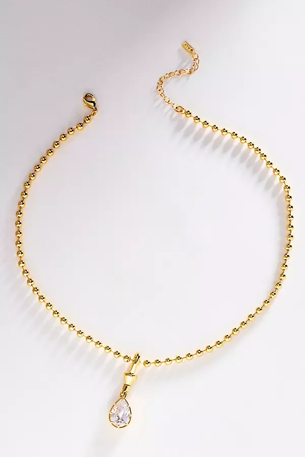 ALV Jewels Heidi Bezel Pendant Necklace