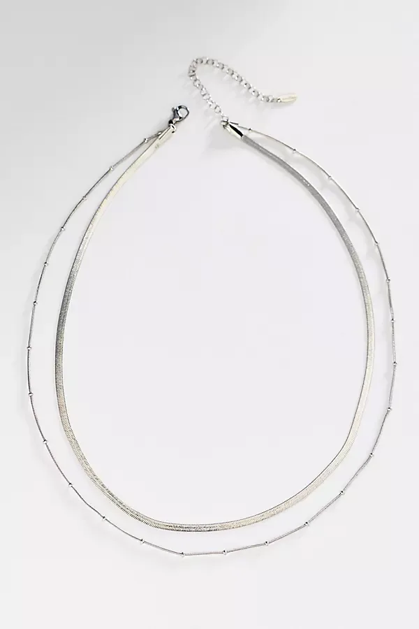 Water-Resistant Layered Necklace by By Anthropologie