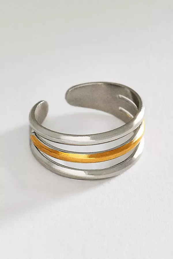 Layered Water Resistant Ring by By Anthropologie
