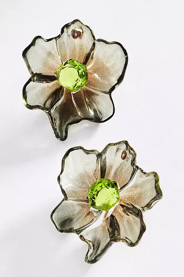 Crystal Blossom Earrings