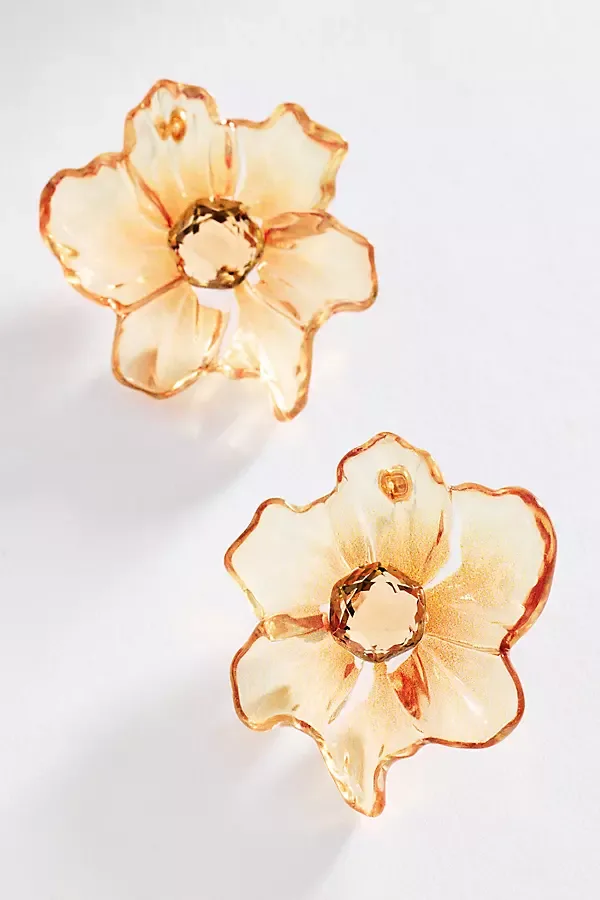 Crystal Blossom Earrings