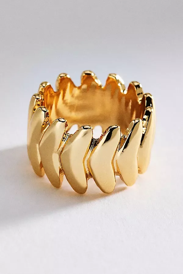 Metal Moderna Ring by Ettika