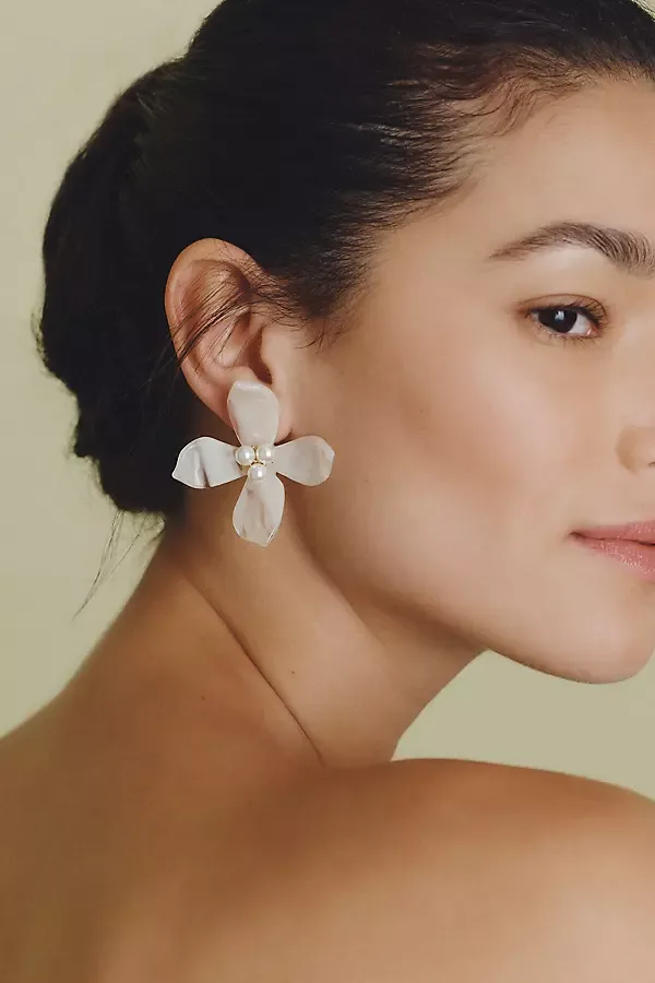 Oleander Flower Earrings