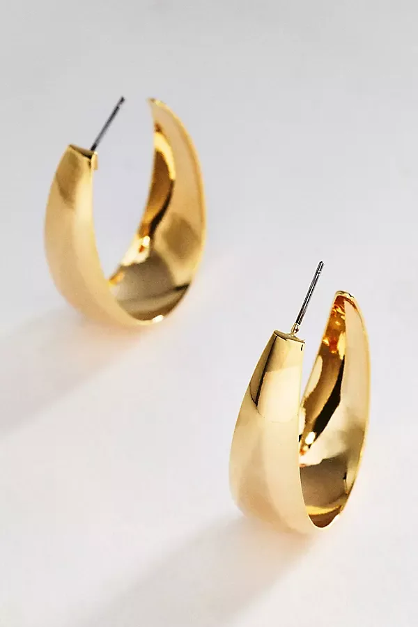 Chunky Hoop Earrings