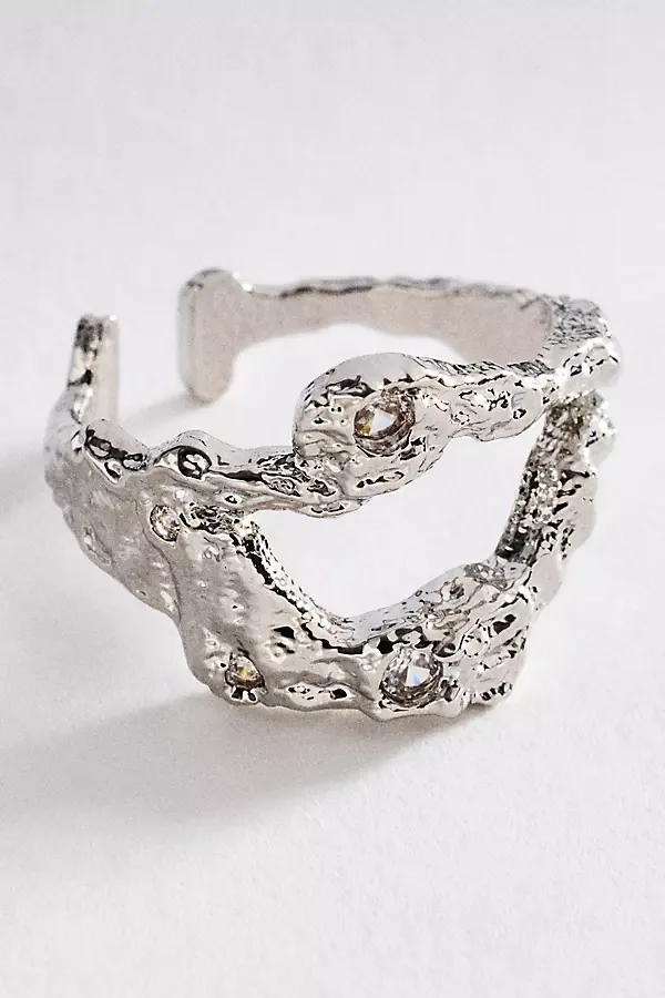 Molten Crystal Ring by By Anthropologie