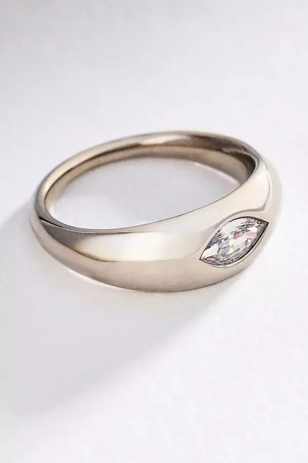 Crystal Marquise Ring by By Anthropologie