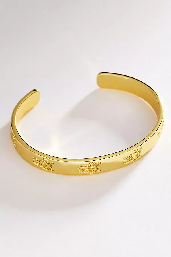 Love Train Cuff by Goldbug Collection