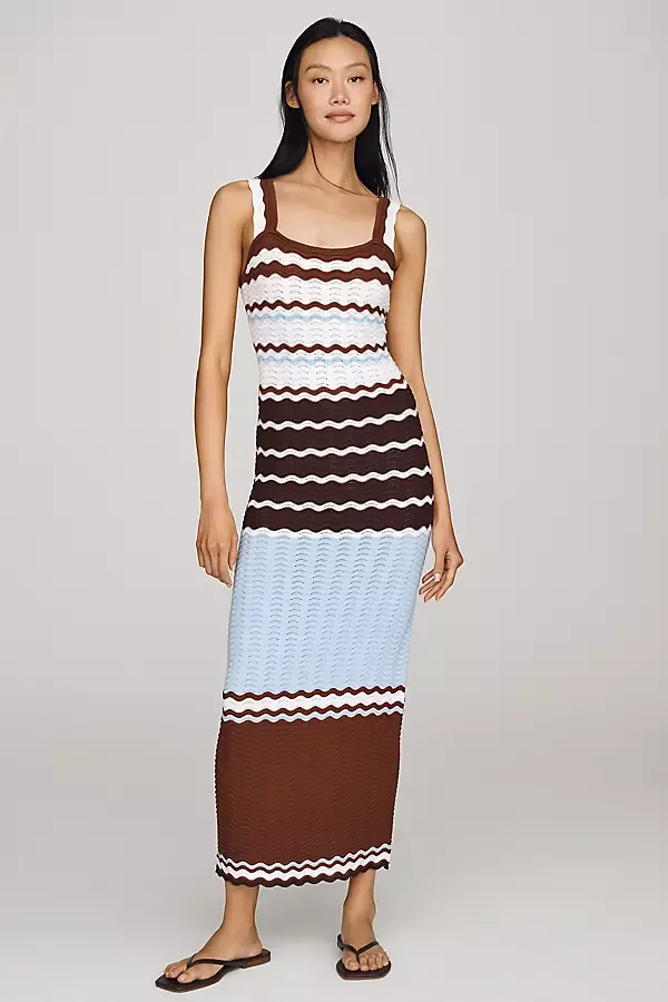 Crochet Midi Dress by English Factory