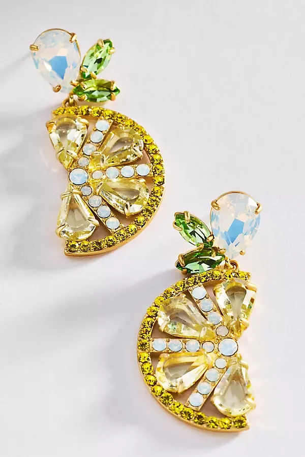 Lemon Drop Earrings by Loren Hope