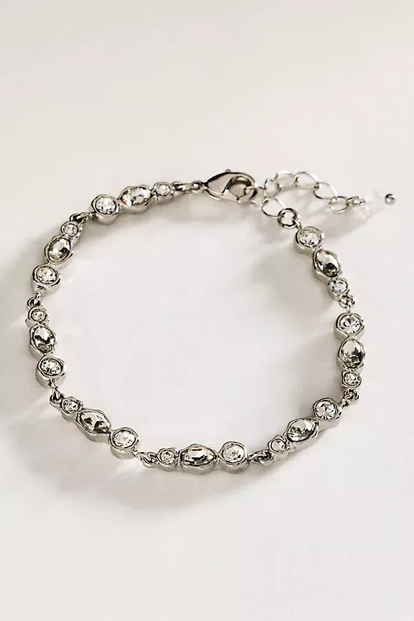 Mixed-Cut Crystal Bracelet by By Anthropologie