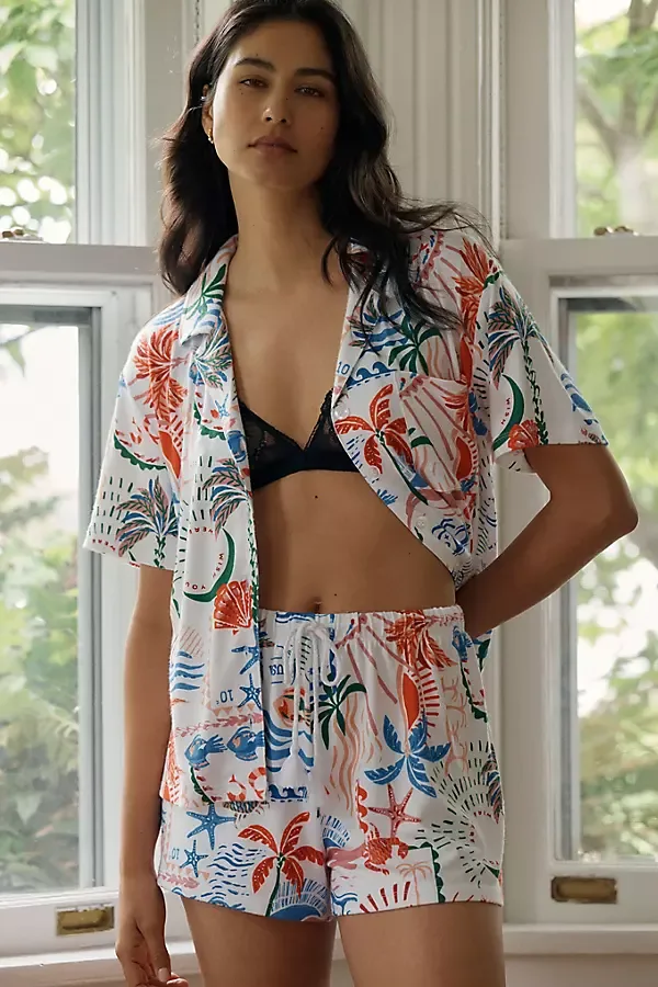 Beach Days Getaway Pajama Top by Z Supply