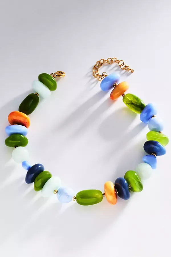 Vibrant Mixed Stone Necklace