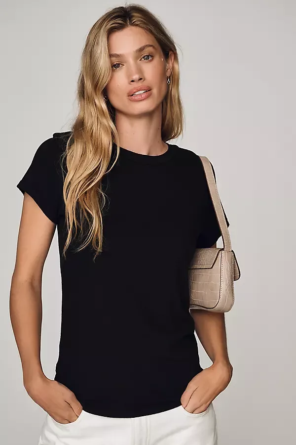 Crew Baby Tee by perfectwhitetee