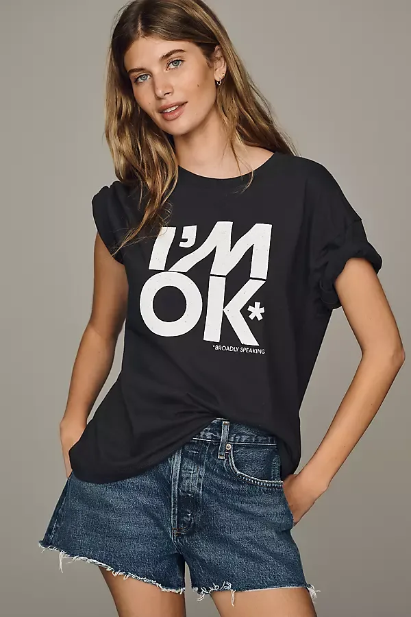 By Anthropologie x Real Fun, Wow! Cotton Graphic Tee by By Anthropologie
