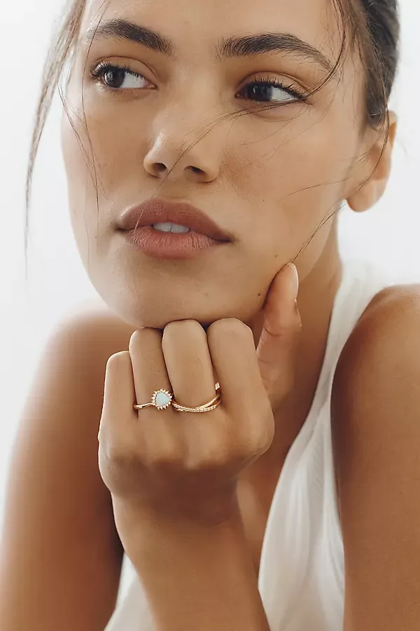 Solo Crystal Ring by By Anthropologie