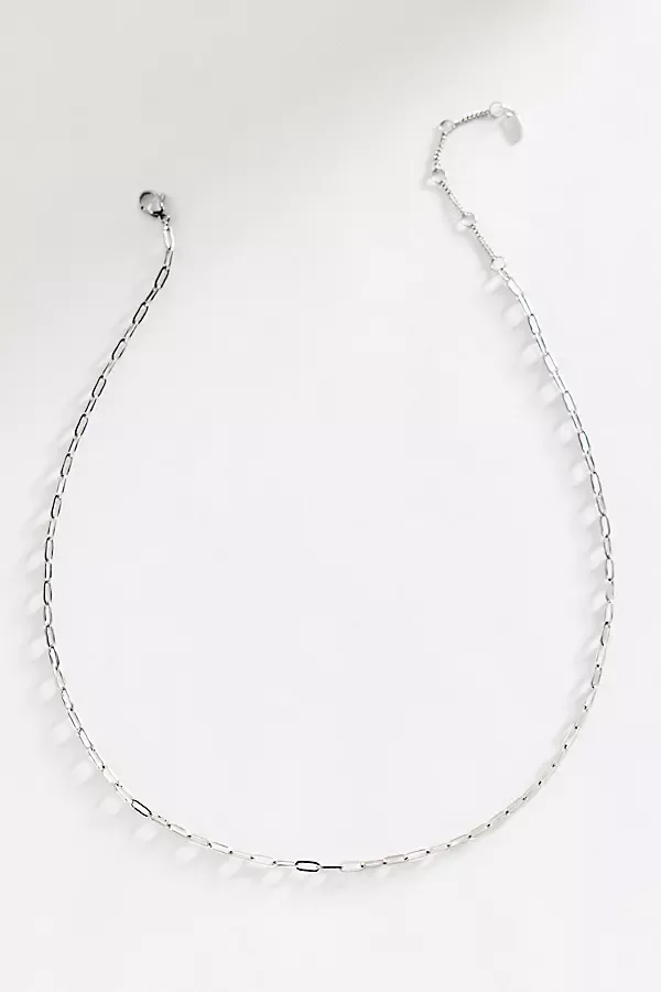 Paperclip Chain Necklace by By Anthropologie