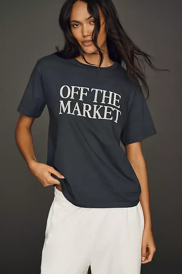 Off the Market Relaxed Tee by Letluv