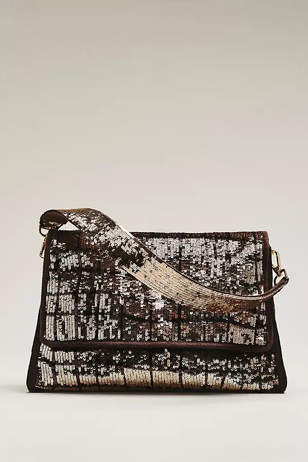 Audra Embellished Shoulder Bag by Maeve