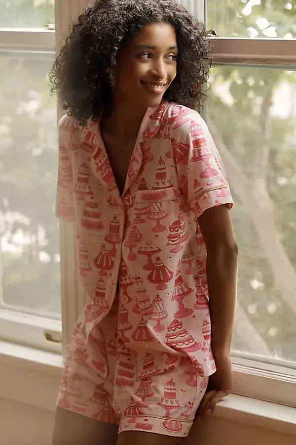 Cake Shop Shorty Pajama Set by BedHead PJs