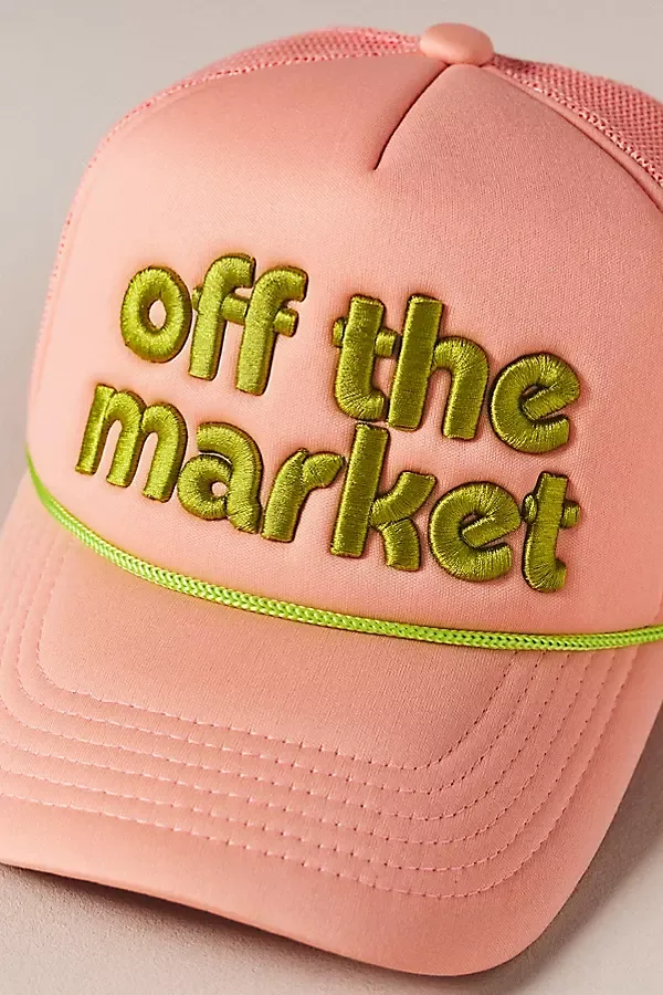 Off the Market Baseball Cap by Kenz Kustomz