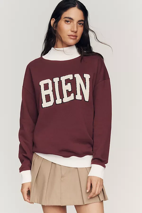 Cotton Fleece Sweatshirt by By Anthropologie