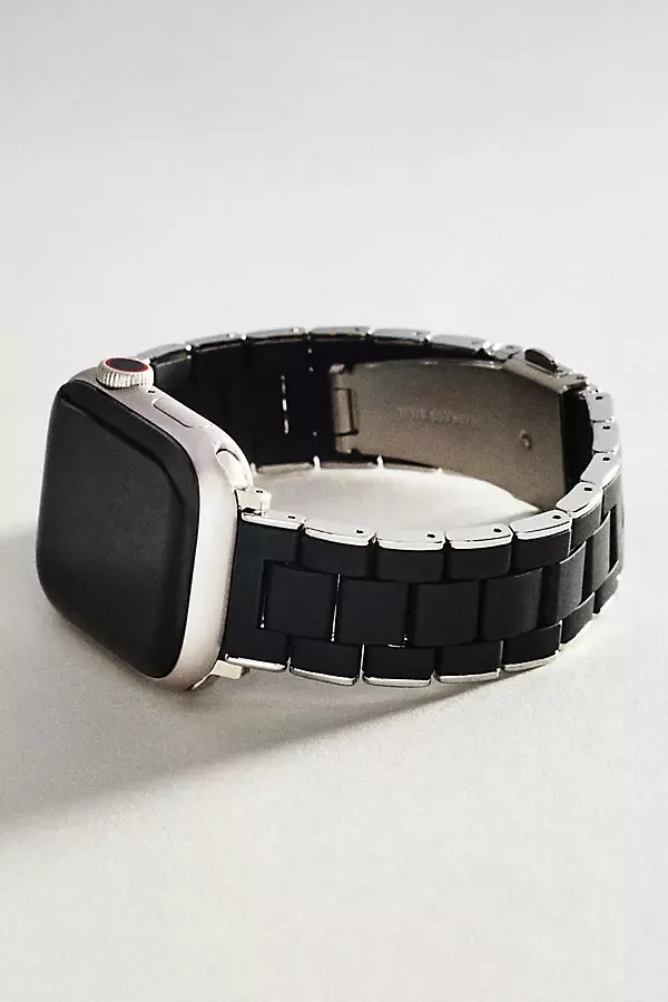 Orla Silicone & Stainless Steel Apple Watch Band by Posh Tech