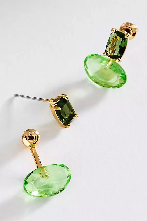 Small Stone Earrings by By Anthropologie