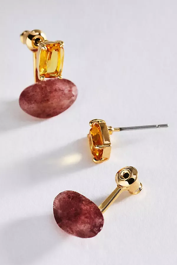 Small Stone Earrings