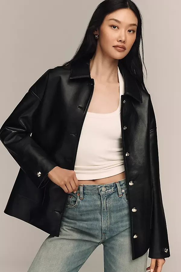 Luca Leather Jacket by Anine Bing